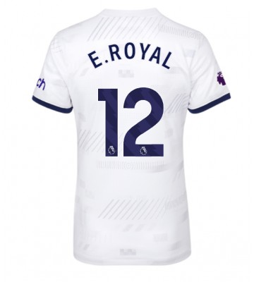 Tottenham Hotspur Emerson Royal #12 Replika Hjemmebanetrøje Dame 2023-24 Kortærmet